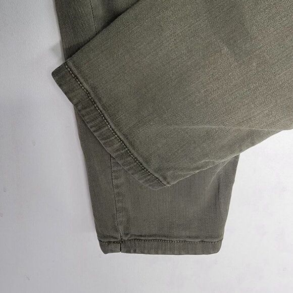 SP Black Label Olive Green Skinny Jeans Size 28 With Distressed Detail - Picture 9 of 13